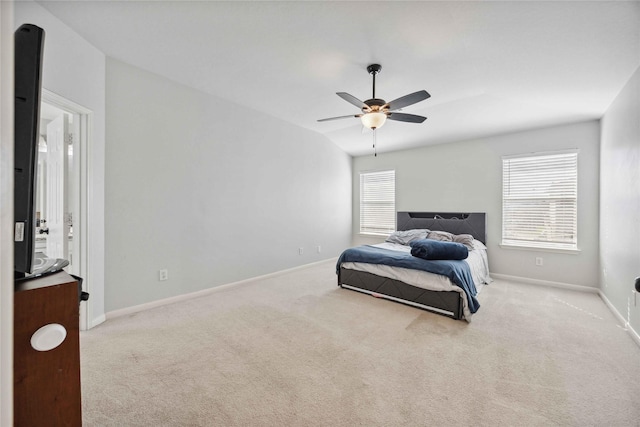 10123 Twila Springs Ct, Houston, TX 77095 - bedroom featuring carpet, baseboards, and a ceiling fan