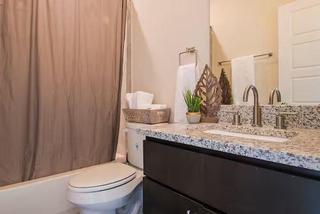 442 William D Fitch, College Station, TX 77845 - full bathroom with vanity, toilet, and shower / bath combo