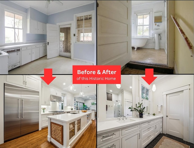 807 Woodland St, Houston, TX 77009 - view of marketing collateral with multiple images