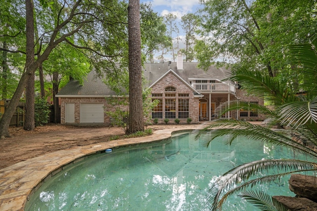 12126 Oak Park Dr, Houston, TX 77070 - view of outdoor pool