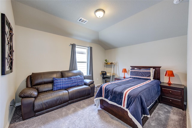 11702 Twin Creeks Hill Dr, Cypress, TX 77433 - bedroom featuring carpet flooring, lofted ceiling, and baseboards