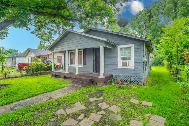 7988 Joy St, Houston, TX 77028 - view of front of house featuring covered porch