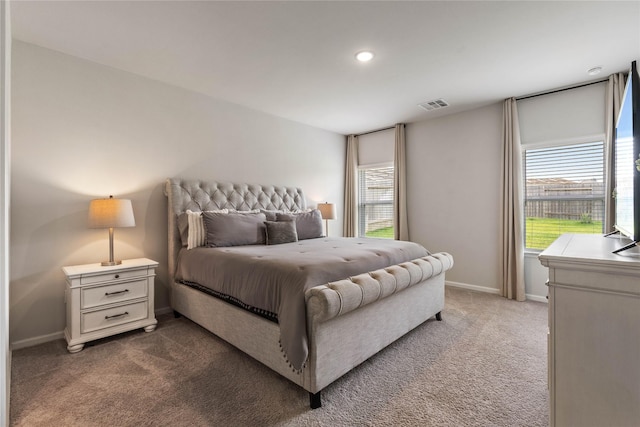 5732 Palm Flower Dr, Montgomery, TX 77316 - bedroom featuring carpet, baseboards, and recessed lighting