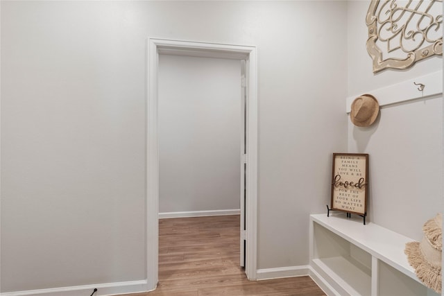 5732 Palm Flower Dr, Montgomery, TX 77316 - mudroom with light wood-style flooring and baseboards