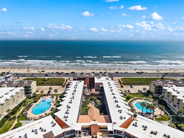 6300 Seawall Blvd Unit 9115, Galveston, TX 77551 - bird's eye view of a pool area and extended coastline