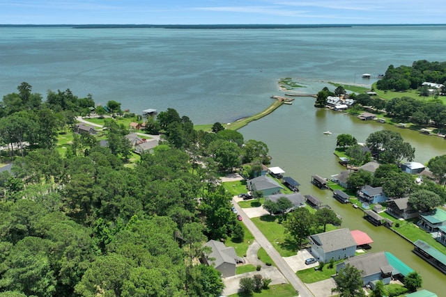 360 Holiday Ln, Coldspring, TX 77331 - aerial view of property's location with a nearby body of water and nearby suburban area