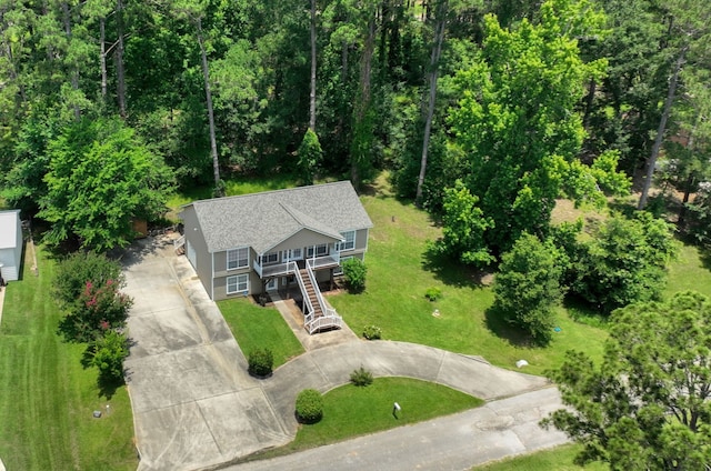 360 Holiday Ln, Coldspring, TX 77331 - aerial view of property and surrounding area