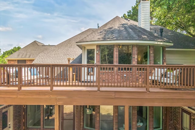 17407 W Blooming Rose Ct, Cypress, TX 77429 - view of wooden deck