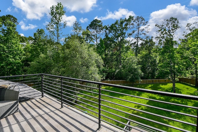11007 Olde Mint House Ln, Tomball, TX 77375 - view of balcony