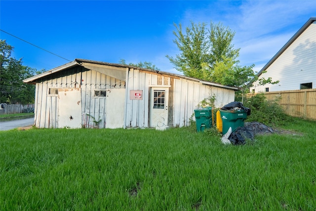 202 Booker T Washington St, Conroe, TX 77301 - view of outbuilding