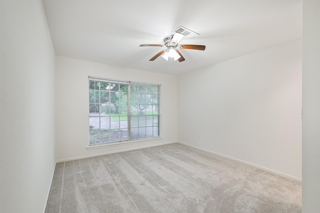 100 Harold Ln, Baytown, TX 77521 - unfurnished room featuring ceiling fan, carpet flooring, and baseboards