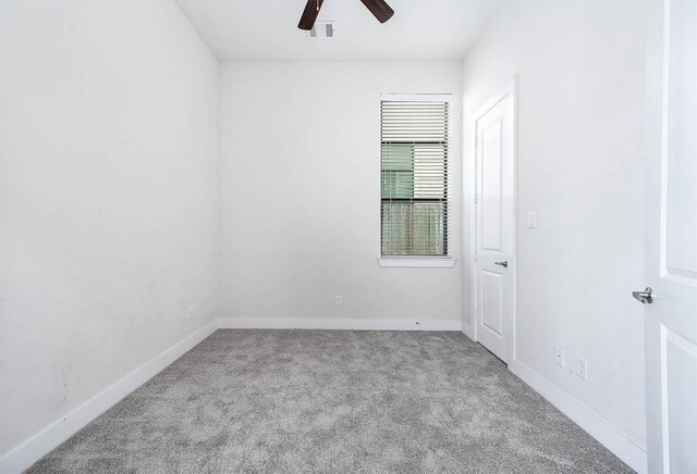 24 N N Hutcheson St, Houston, TX 77003 - carpeted spare room featuring a ceiling fan and baseboards