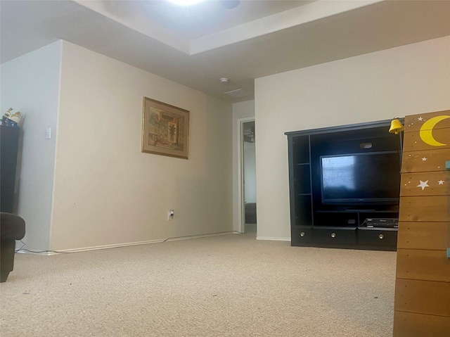 19042 Yaupon Ranch Dr, Cypress, TX 77433 - living room featuring carpet flooring and baseboards