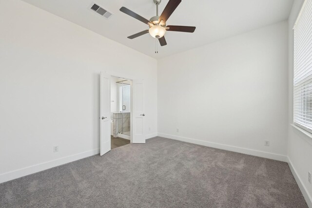 19265 Hazel Firs Ct, Magnolia, TX 77355 - carpeted spare room featuring ceiling fan and healthy amount of natural light