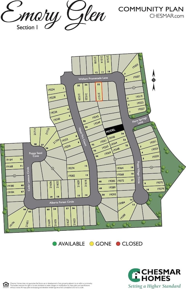 21517 Witham Promenade Ln, Magnolia, TX 77355 - map / location