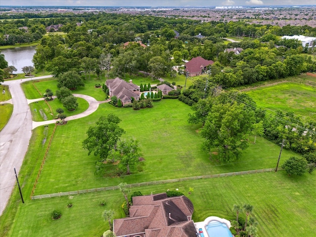 4911 Shiloh Lake Dr, Richmond, TX 77407 - aerial view of a large body of water