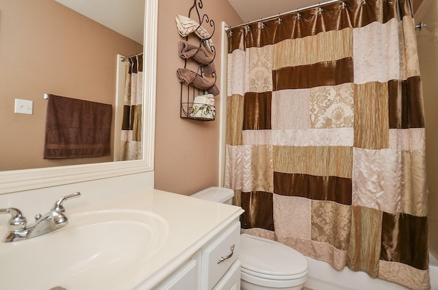 1511 Baldridge Ln, Katy, TX 77494 - full bath featuring toilet, vanity, and shower / bath combination with curtain