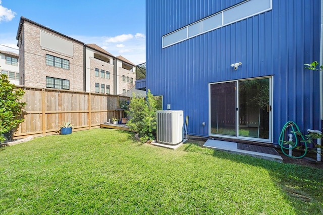 1716 W Dallas St Unit 11, Houston, TX 77019 - view of yard featuring central air condition unit