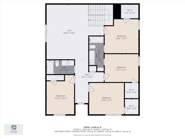 1910 Serenata Ln, Humble, TX 77396 - floor plan / room layout