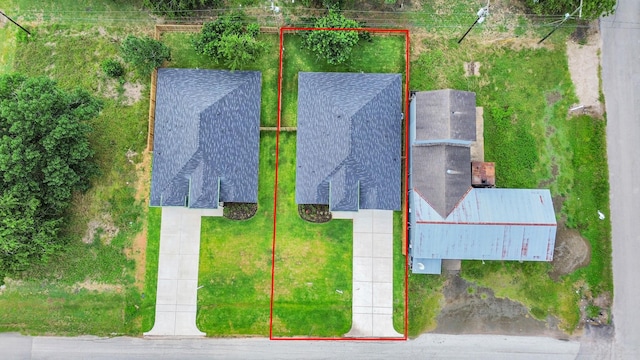 7430 Avenue E Ave E, Beasley, TX 77417 - aerial view of property's location featuring property parcel outlined