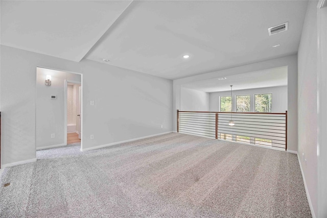 1497 Rd 66114, Dayton, TX 77535 - empty room with carpet floors and recessed lighting