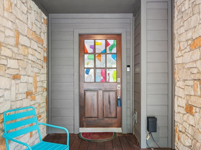 10 Leaf Trace Ct, The Woodlands, TX 77381 - property entrance featuring stone siding