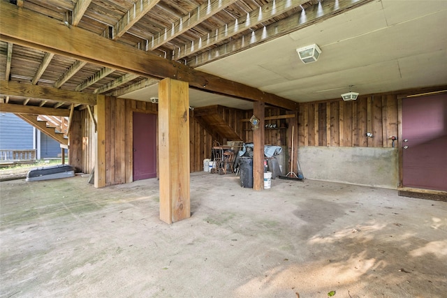 7 Lake Dr, Huntsville, TX 77320 - basement featuring stairs