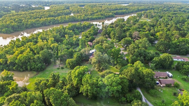 7 Lake Dr, Huntsville, TX 77320 - view of property location featuring a forest and a large body of water