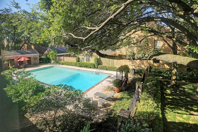 2901 Bammel Ln Unit 17, Houston, TX 77098 - view of pool featuring a patio