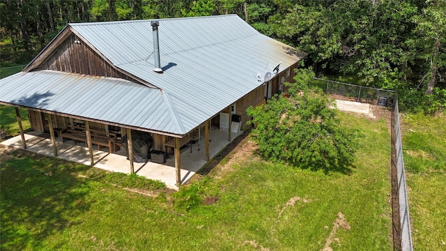 2301 Hines Lake Rd, Coldspring, TX 77331 - view from above of property