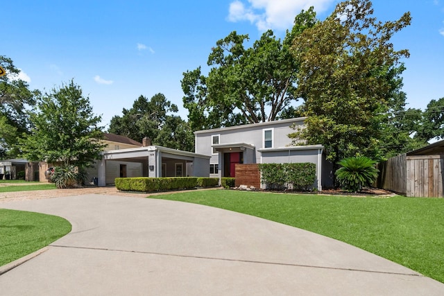 1919 Shadowdale Dr, Houston, TX 77043 - view of front facade with driveway