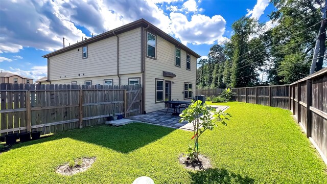 706 Hardwood Grove Ct, Houston, TX 77090 - view of yard with a patio