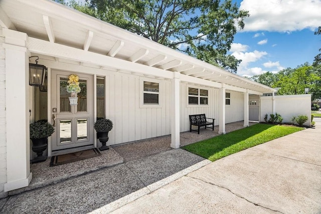 12302 Overcup Dr, Houston, TX 77024 - view of doorway to property