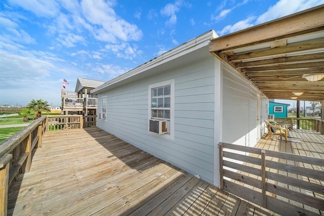 514 Texas, Surfside Beach, TX 77541 - view of wooden terrace