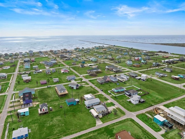 514 Texas, Surfside Beach, TX 77541 - aerial view of property's location with a nearby body of water and nearby suburban area
