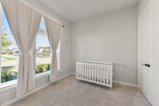 5107 Shimmering Brook Ln, Fulshear, TX 77441 - bedroom with carpet flooring, a nursery area, radiator heating unit, and baseboards