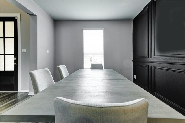 4910 Magnolia Springs Dr, Pearland, TX 77584 - dining room featuring wood finished floors