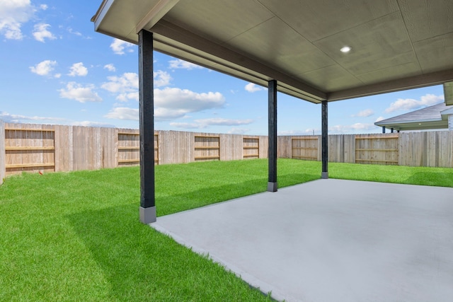 9022 Gull Cyn, Downs, Baytown, TX 77521 - view of yard featuring a patio