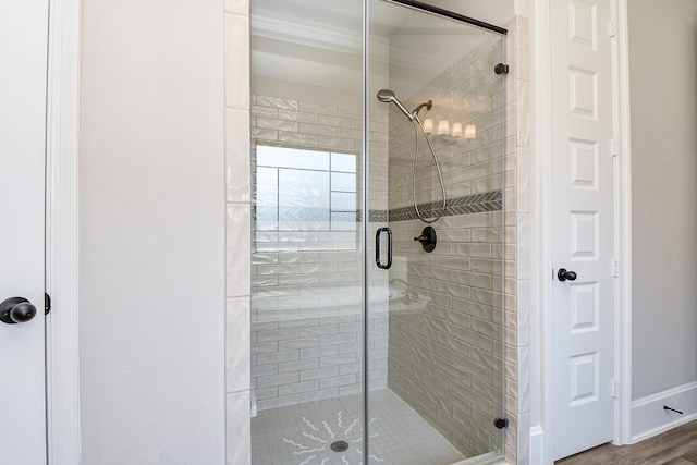 23402 Skylark Falls Trl, Katy, TX 77493 - bathroom featuring a shower stall