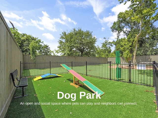 2410 Vaughn St Unit B, Houston, TX 77093 - view of property's community with a dog friendly area