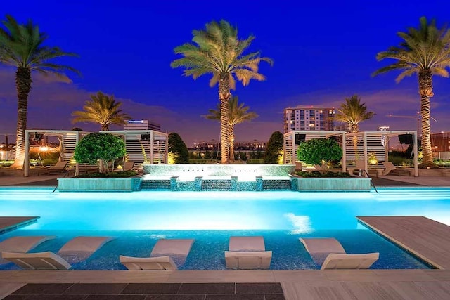 2047 Westcreek Ln Unit 1105, Houston, TX 77027 - view of swimming pool