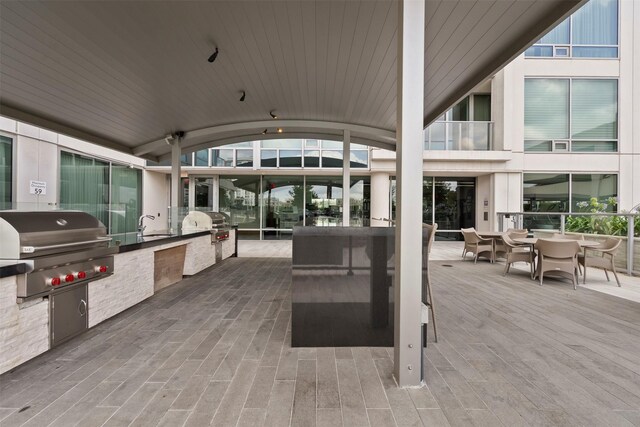 2047 Westcreek Ln Unit 1105, Houston, TX 77027 - view of patio with outdoor dining space