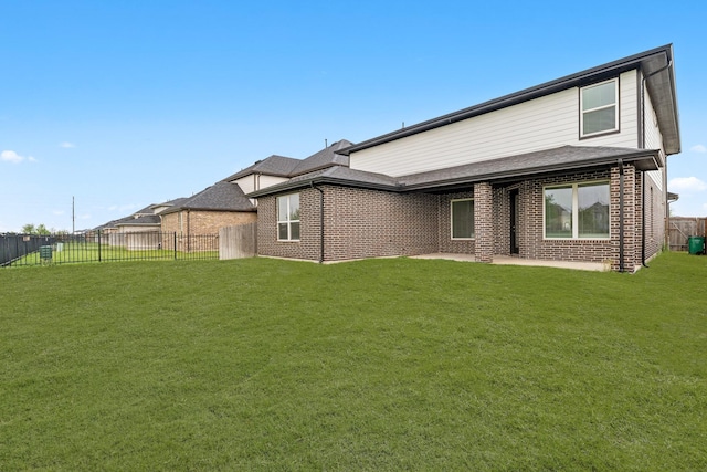 29231 Red Rocks Park Dr, Katy, TX 77494 - back of property featuring brick siding and a shingled roof