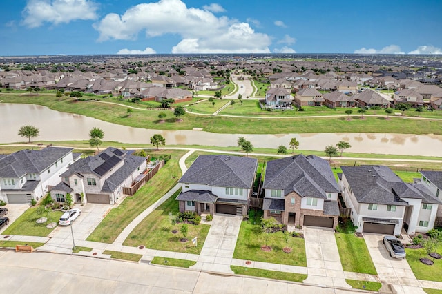 29231 Red Rocks Park Dr, Katy, TX 77494 - aerial perspective of suburban area featuring a nearby body of water