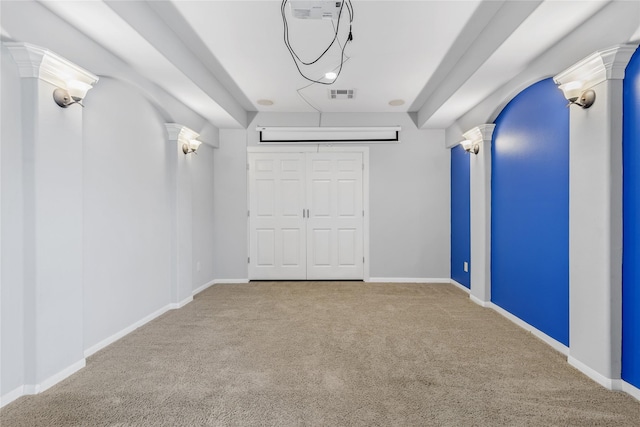 9431 Copper Cove Ln, Rosharon, TX 77583 - below grade area with carpet floors and baseboards