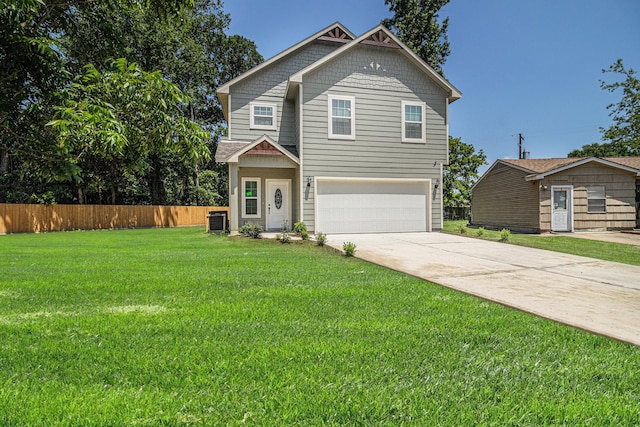 4801 Marquita Ln, Houston, TX 77039 - view of front of property featuring an attached garage and driveway