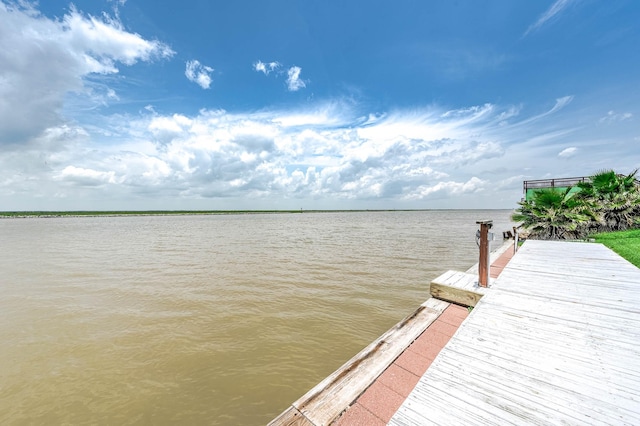 1331 County Road 230, Sargent, TX 77414 - dock area featuring a water view