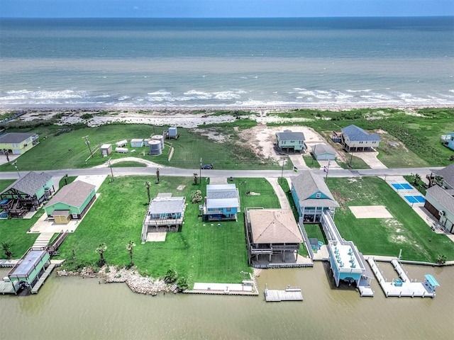 1331 County Road 230, Sargent, TX 77414 - aerial view of expansive coastline