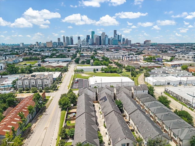 1250 Sampson St, Houston, TX 77003 - drone / aerial view of city skyline