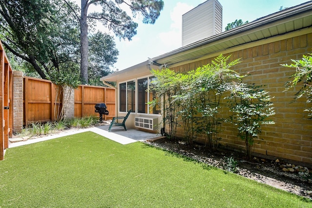 8028 Oakwood Forest Dr, Houston, TX 77040 - view of yard featuring a sunroom